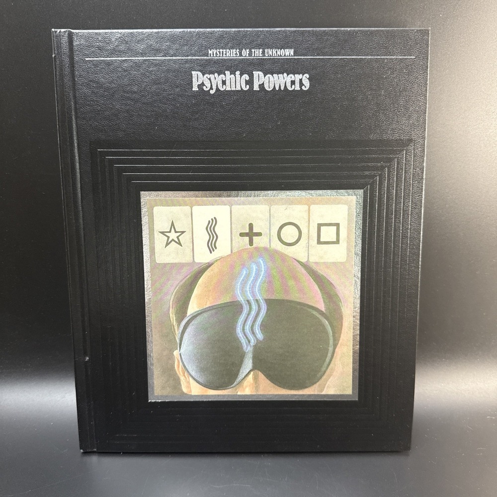 Mysteries Of The Unknown Psychic Powers Hardcover Vintage Book Time Life 1987 VG